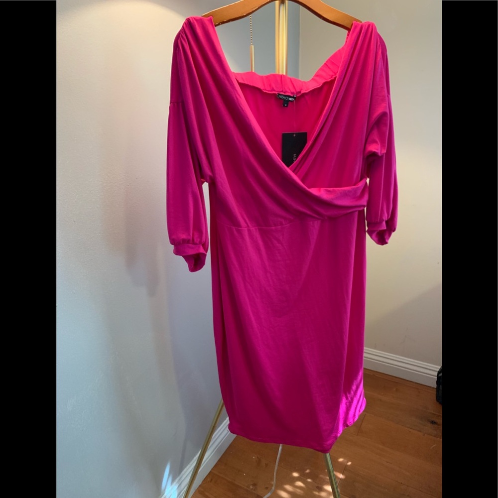 Fashion Nova Cute Pink Dress size 1X